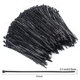 thumbnail image 2 of Cable de nailon autoblocante Rienar de 15 cm con cremallera, 1000 unidades, negro, 2 of 7