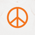 thumbnail image 4 of Inktastic Funky Orange Peace Sign Boys or Girls Baby T-Shirt, 4 of 5