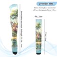 thumbnail image 3 of Watercolor Paradise Island Womens Thigh High Stocks Over Knee High Socks Thigh Tigh Boot Stockings, 3 of 7