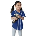 thumbnail image 2 of Ma Croix Kids Baseball Button Down Jersey Youth Active Athletic Uniform, 2 of 5