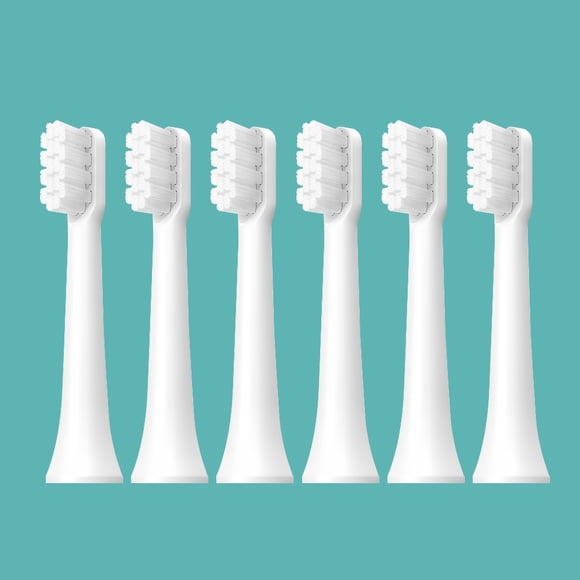 Tête de Brosse à Dents Électrique Adaptative Compatible Mijia T100 Tête de Brosse de Remplacement MES603 Poils Doux Universelle