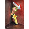 thumbnail image 4 of Three Illuminated Arrows Wall Poster with Pushpins, 22.375" x 34", 4 of 4