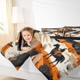 thumbnail image 4 of Feelyou Tribal Western Cowgirl Full Size Comforter Sets, Rustic Horse Animal Bedding Comforter Set, Teen Boy Girl Kid Reversible Bedding Sets, Luxury Bedroom Decor, 3pcs, 4 of 8