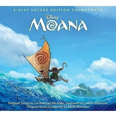 Moana (2 Disc Deluxe Edition Soundtrack) (CD)
