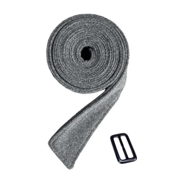 Cinturón de abrigo de lana Fernando para mujer tipo gabardina gris 175 cm x 5 cm