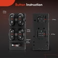 thumbnail image 5 of A-Premium Power Window Switch Master Compatible with Ford F-150 2004-2008 Expedition 2003-2006 Lobo 2004-2008 Crown Victoria 2003-2008, 5 of 9