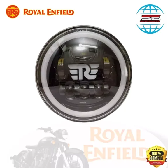 New Re Led Headlight For Royal Enfield Hunter 350 Meteor 350 New Classic 350