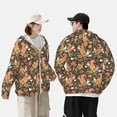thumbnail image 4 of Lsque Squirrel Mushroom Yellow Flower UPF 50+ Lightweight Sun Protection Men's Women's Long Sleeve Shirt, Hoodie Performance -Large, 4 of 9