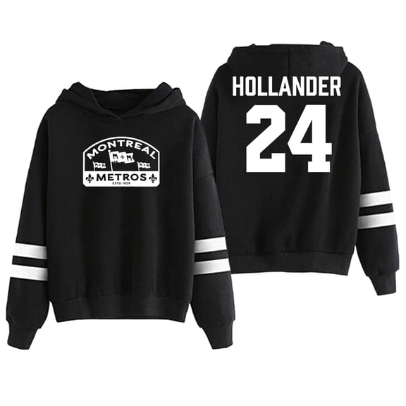 Heated Rivalry Shane Hollander Hoodie Pocketless Parallel Bars Sleeve Streetwear Women Men Hooded Sweatshirt