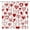 Red White,, variant on Valentine''s Day Shower Curtain Pink Heart Love Couple Sweetheart Romantic Fabric Bathroom Decor Curtain with Hooks,Pink