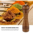 thumbnail image 4 of HSHDLDF Pepper Grinder 2Pack Pepper Mill Oak Wood Ceramic Adjustable Coarseness Grinder Salt and Pepper Grinder Set Salt Grinder Pepper Mill Pepper Grinder Refillable Spice Grinder, 4 of 7