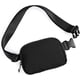 thumbnail image 2 of ODODOS Mini Riñonera Unisex con Correa Ajustable Pequeña Riñonera para Entrenamiento Correr Viajar Senderismo, Negro, 2 of 4