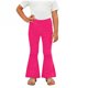 thumbnail image 2 of Pantalones largos para niños, de color liso, con cintura elástica y bolsillos laterales, ajustados, deportivos, largos, de poliéster., 2 of 7