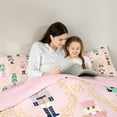 thumbnail image 5 of Castle Fairy Cartoon Nutcracker Girl 3 Pieces Queen Comforter Set,Geometric Plaid Ultra Soft Bedding Sets,Merry Christmas Bedding Comforter Set,Breathable Home Decor, 5 of 8