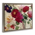 thumbnail image 4 of Haiku Flower Vase Brown Framed Floater Canvas Wall Art, design by Annabelle Hall, 4 of 10