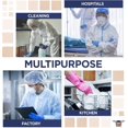 thumbnail image 3 of EZGOODZ Disposable Coveralls for Men, Women, Pack of 25 Large Pink Hazmat Suits Disposable, SPP 45gsm Disposable Hazmat Suit Costume with Front Zip, Elastic Cuffs and Ankles, Painters Suit Disposable, 3 of 7