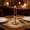 B, variant on Gold Metal Handheld Candleholder for Taper Candles, Small Mini Size