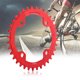thumbnail image 5 of Piezas de reparación para cadena de bicicleta de montaña de acero de una sola biela (32/34/36/38T BCD 104, rojo, 36T), 5 of 11