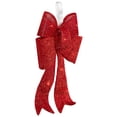 thumbnail image 6 of Northlight LED Lighted Tinsel Bow Christmas Decoration - 18"  - Warm White, 6 of 8