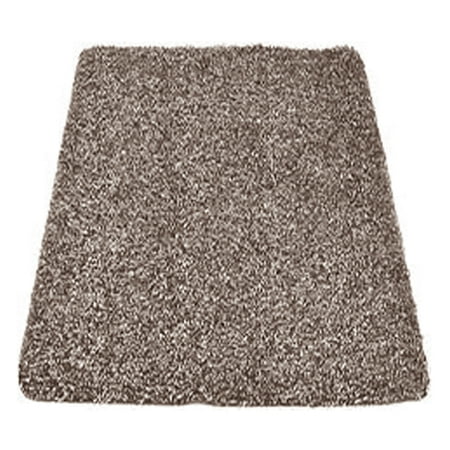 Clean Stepping Mud and Dirt Trapping Cotton Door Mat Runner, Tan, Large 24 x 60 in