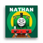 Personalized Thomas & Friends Percy 11 x 11 Canvas Wall Art