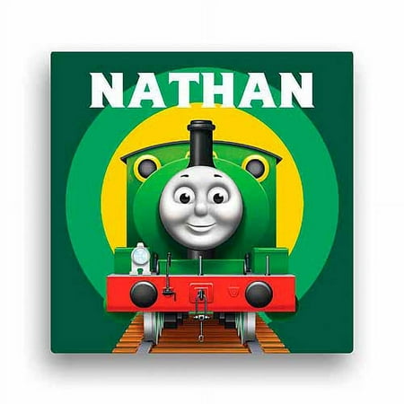 Personalized Thomas & Friends Percy 11 x 11 Canvas Wall Art