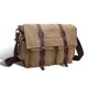 thumbnail image 3 of Mujeres Hombre Bolso Bolso Libro de la cámara Billetera de almacenamiento Crossbody Pack Gran capacidad Camping Flap Messenger Bolsos Múltiples bolsillos Khaki grande Methold AP004585-01, 3 of 6