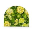thumbnail image 2 of Napkin Holder for Table Lemon Slices and Leaves Acrylic Clear Tissue Dispenser Stand Kitchen Dining Bar Tabletop Picnic Restaurant Decor, 2 of 9