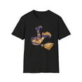 thumbnail image 2 of Trick or Treat Witch through a wall Novelty Tshirt, 2 of 5