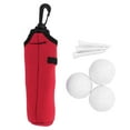 thumbnail image 2 of Bolsa De Transporte Pequeña De Neopreno Con Gancho Giratorio, 3 Pelotas, 3 Tees, Solución De Almacenamiento Portátil Con Diseño Confiable, 2 of 7