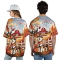 thumbnail image 5 of Thanksgiving Alaskan Malamute Pilgrim Grateful, Thankful, Blessed Fall Welcome All Over Print 3D Baseball Shirt Alaska Mal Dog Lovers Gifts Softball Sport - 00021, 5 of 6