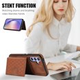 thumbnail image 6 of Dteck for Samsung A53 5G Wallet Purse Case Crossbody Leather Case with Card Holder Kickstand Removable Shoulder Strap Shockproof Protective Back Cover 6.5 inch, Brown, 6 of 8