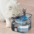 thumbnail image 2 of 2L Intelligent Cat Water Fountain With Faucet Dog Water Dispenser Transparent Drinker Pet Drinking Filters Feeder Motion Sensor, 2 of 5