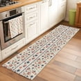 thumbnail image 2 of Independence Day 2'x6' Runner Rugs for Hallway Kitchen Bedside Non Slip, 4th of July Red Blue Stripes Star Burlap Entryway Rug Runners with Rubber Backing, Long Carpet Runner for Laundry Room, 2 of 8