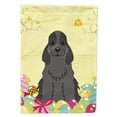 thumbnail image 1 of Carolines Treasures BB6092GF Ufs de Pâques Cocker Spaniel Drapeau de Jardin Noir, 1 of 3