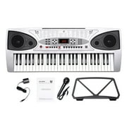 Meike MK-2069 Multifunction Teaching-Type 54 Keys Electronic Keyboard Piano Organ with 32 Flashing Keys LED Display
