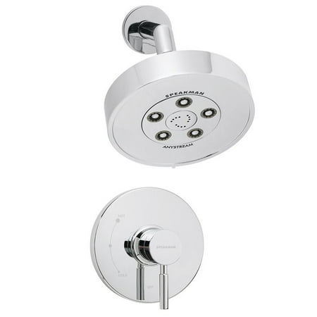 Neo Angle Shower Unit - Speakman SM-1010-P Neo Shower Combination System