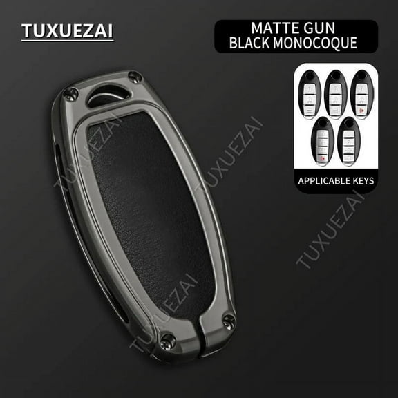 Zinc alloy Car Key Case For Infiniti A 3/4 buttons key case EX35 FX35 FX50 M56 G35 G37 JX35 QX50 QX60 QX80 Protect Bag Cover