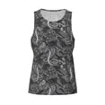 thumbnail image 5 of Sigee Snake for Men's Workout Tank Top, Athletic Gym Sleeveless Shirt - Quick Dry, Lightweight, Breathable Medium, 5 of 9