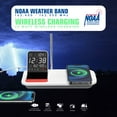 Emerson SmartSet® Weather Band, Dual Alarm Clock Radio, 15W Wireless