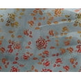 thumbnail image 4 of oneOone Georgette Viscose Light Gray Fabric Batik Dress Material Fabric Print Fabric By The Yard 42 Inch Wide, 4 of 4