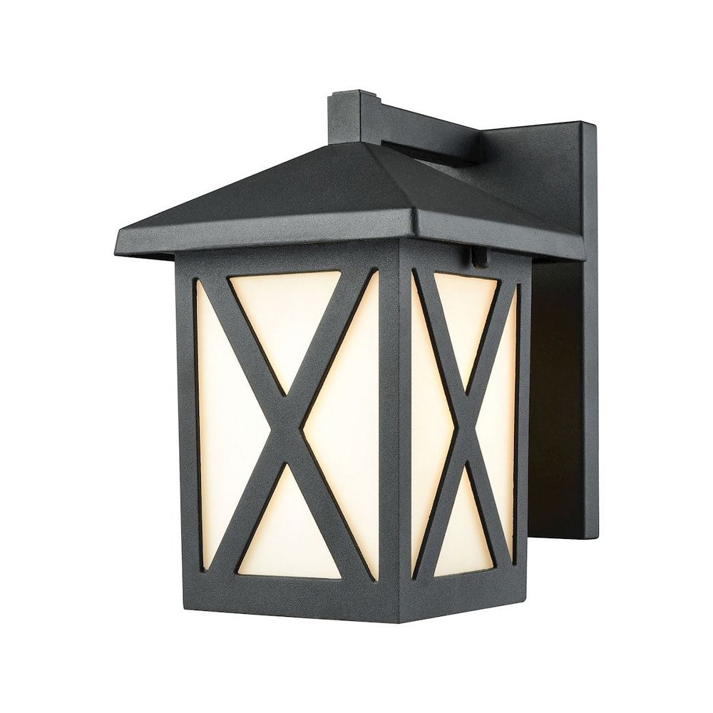 Mission Style One Light Outdoor Wall Sconce Rectangular Porch Light