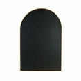 thumbnail image 4 of MAYEERTY 24x32 Inch Gold Metal Framed Arched Bathroom Wall Mirror, for Bathroom and Powder Room, 4 of 5