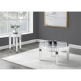 thumbnail image 5 of Home Square 2-Piece Furniture Round End Table Set in Mirrored & Faux Diamonds, 5 of 5
