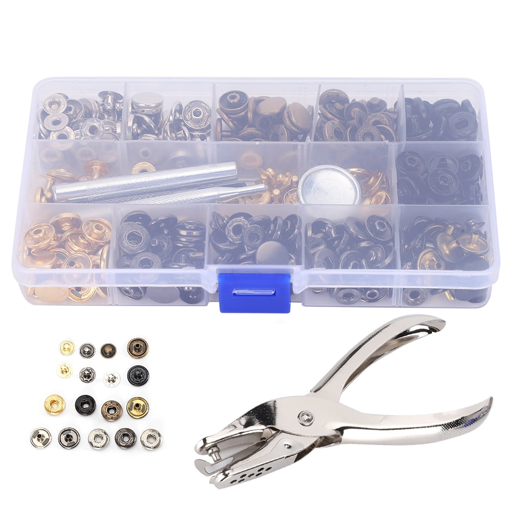 Fastener Para Ropa Snap Fasteners Para Ropa, Con Herramientas de Instalacia Kit Snap ...