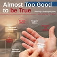 thumbnail image 6 of Carpal AID Clear Plastic Adhesive Hand-Based Carpal Tunnel Support for Either Hand CA-100PK UNI, 100 Ct, 6 of 9
