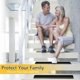 thumbnail image 5 of Anti-slip strips for stairs outside [5 pieces] - 15 cm x 61 cm anti-slip adhesive tape with reflective yellow stripes, non-slip adhesive tape for stai, 5 of 5