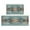 Boho Blue Carpet-1, variant on Kitchen Rugs and Mats Non Skid Washable Boho Blue Carpet Kitchen Mat and Rug Set,Floor Cushion Waterproof Rug,Rubber Backed Area Rugs for Kitchen Laundry