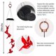 thumbnail image 2 of Viento Led Solar Bombilla En Forma De Animal Colorido Lámpara De Carillón De Viento Colgante Para Decoración De Jardín Al Aire Libre Speravity HA043829-04, 2 of 6