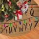 thumbnail image 2 of Falda para árbol de Navidad Strang-Er Thin-Gs, suave y divertida, con diseño de feliz Navidad, decoración navideña de estilo rústico, 36", 2 of 4